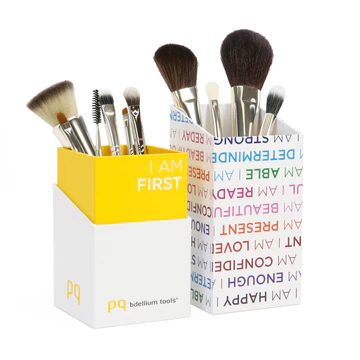 Bộ cọ bdellium tools 10 cây STUDIO I AM FIRST BRUSH SET WITH BRUSH HOLDER